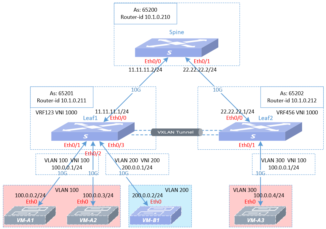 EVPN VXLAN Configuration on Asterfusion Virtual SONiC Switch (vAsterNOS ...